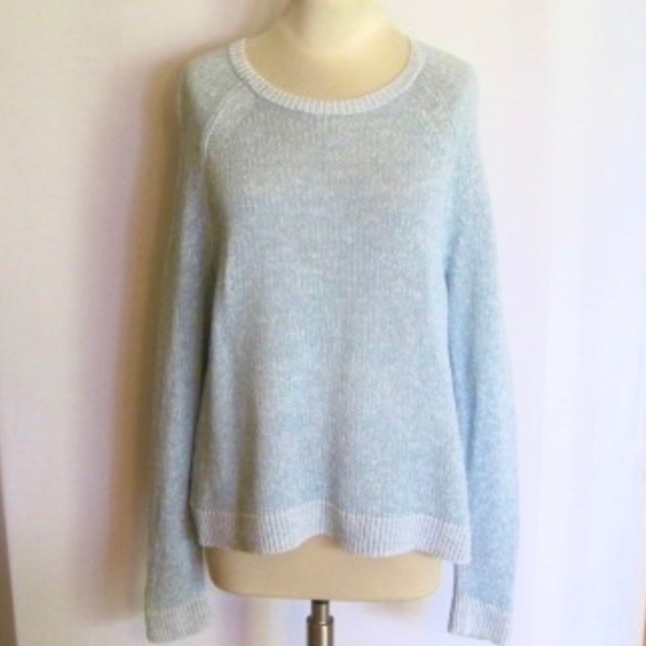Eileen Fisher Organic Linen/Cotton Knit Sweater - Picture 1 of 7